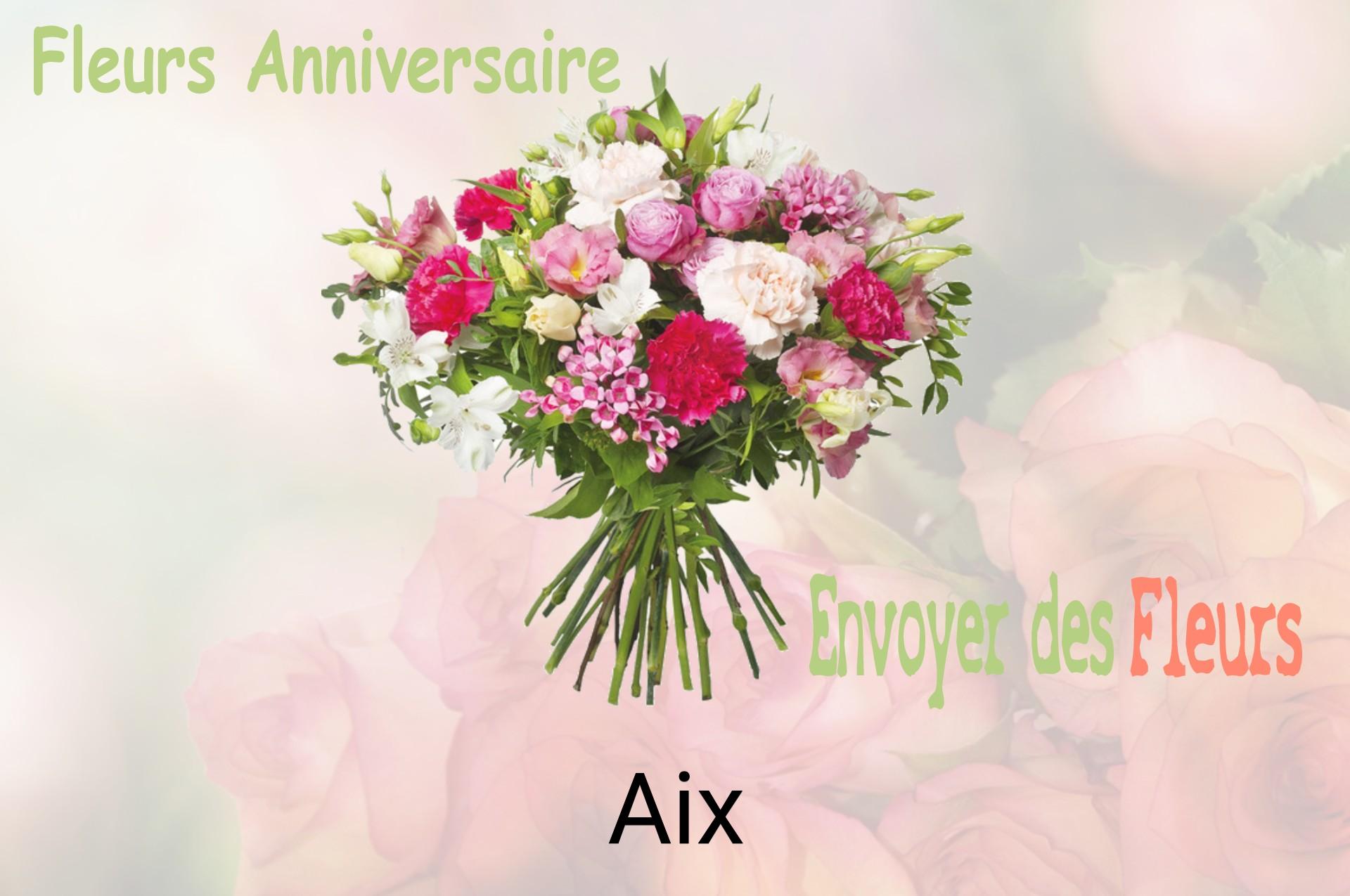 Bouquet de fleurs d’anniversaire livré à Aix